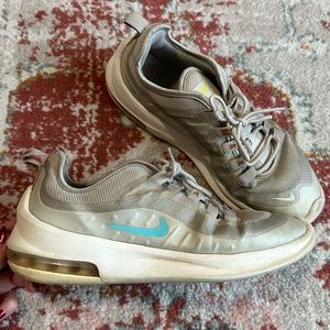 NIKE WOMENS AIR MAX AXIS ADAPT AUTO MAX SIZE
8.5 GREY WHITE BLUE TEAL AA2168-012